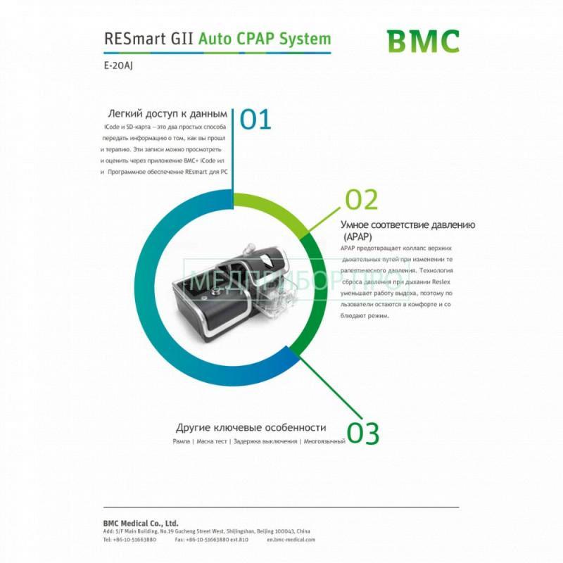 BMC ReSmart Auto G2 - CPAP аппарат
