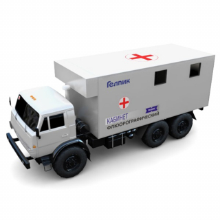 Передвижной флюорографический кабинет Ренекс