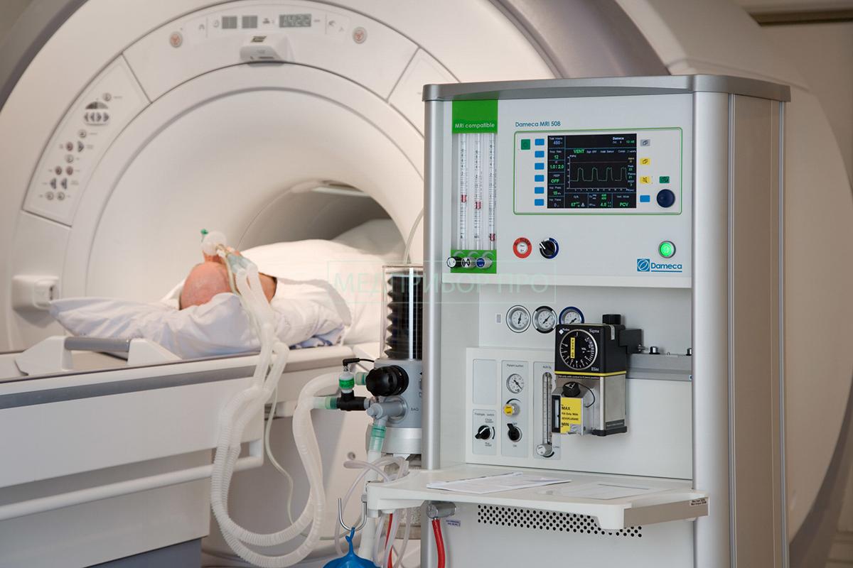Dameca MRI 508 наркоз при МРТ