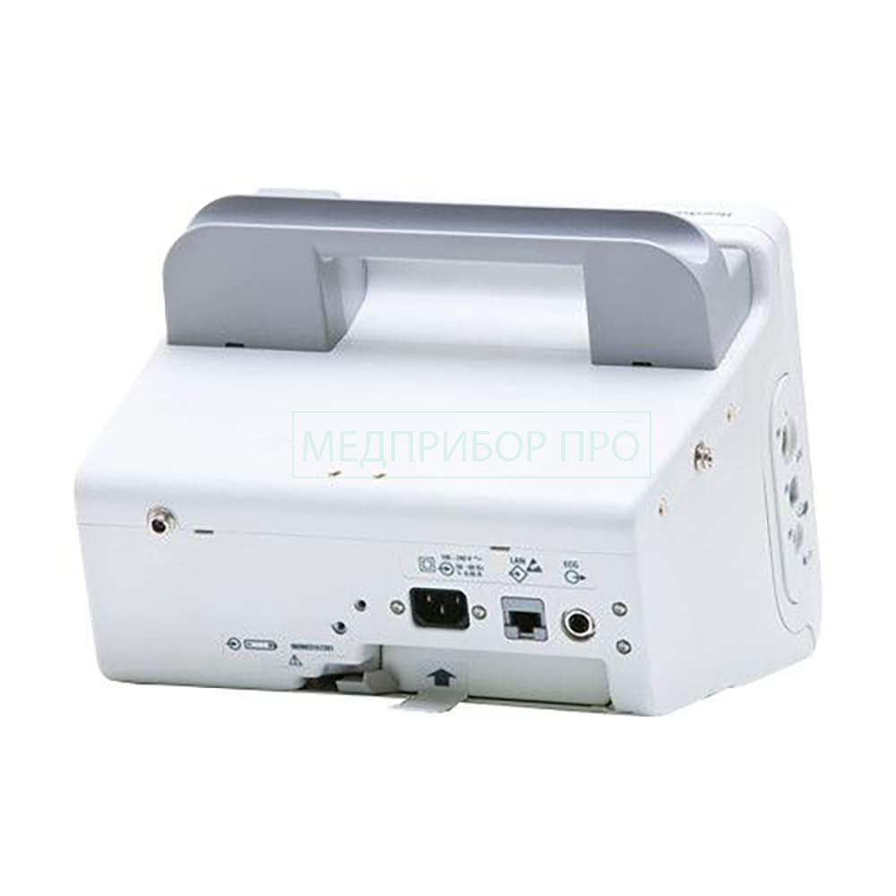 Порты для подключения и задняя панель HeartStart XL+ Порты для подключения и задняя панель HeartStart XL+