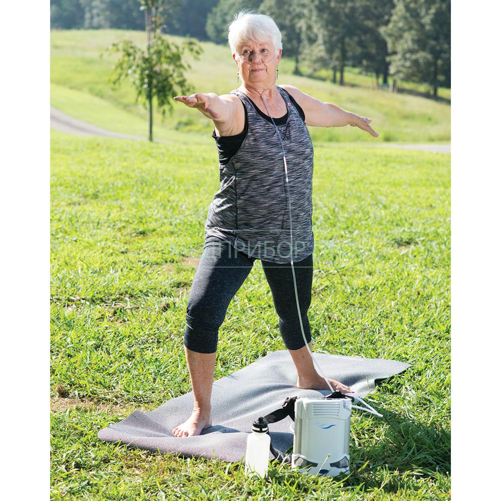 Использование AirSep Freestyle Comfort на природе Использование AirSep Freestyle Comfort на природе