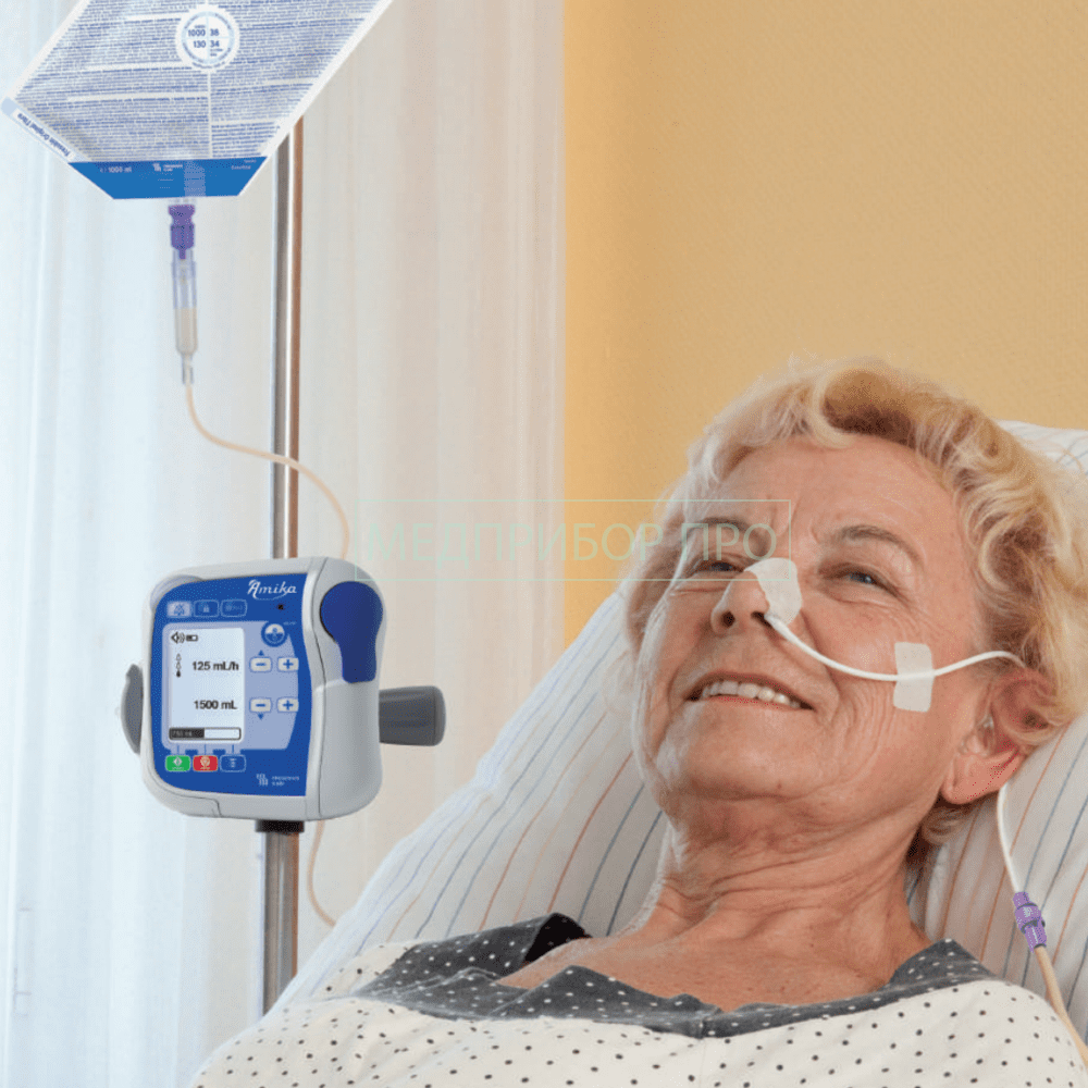 Пример использования энтерального насоса Пример использования энтерального насоса