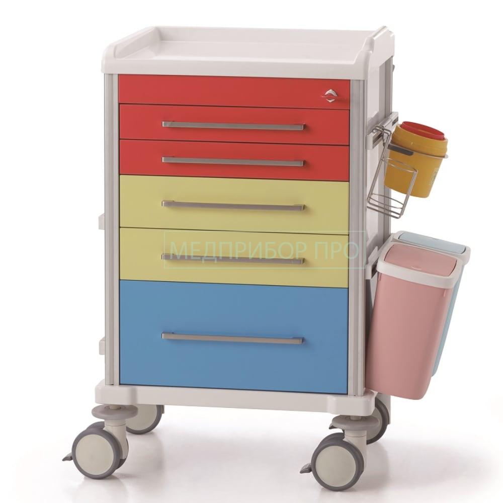 Mobili BLQ 002-34 - тележка медицинская Mobili BLQ 002-34 - тележка медицинская