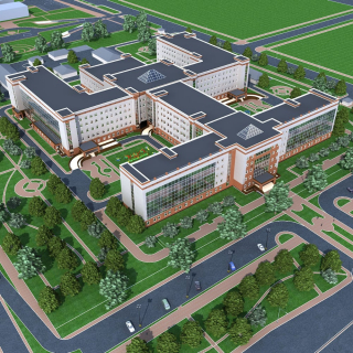 Строительство многопрофильных больниц
