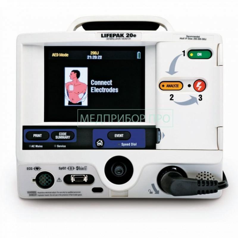 Stryker LIFEPAK 20е - бифазный дефибриллятор_ 2