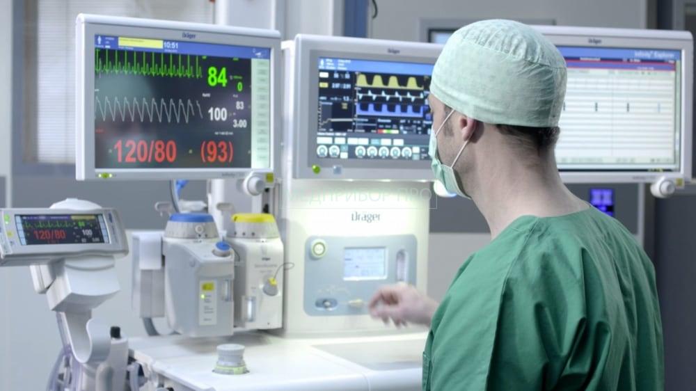 Dräger Perseus A500 анестезиологический комплекс