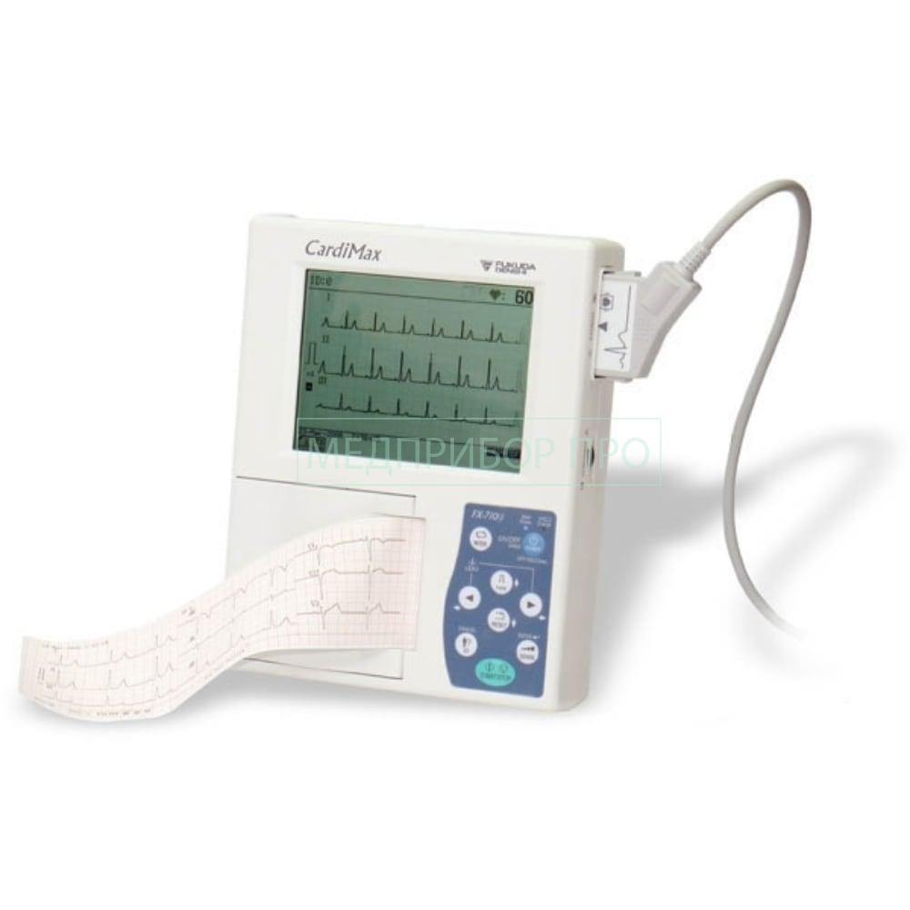 Fukuda Denshi CardiMax FX-7102 - электрокардиограф .