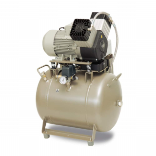 Ekom DK50 2V/50S/M - кoмпрeccoр безмасляный двухпоршневой