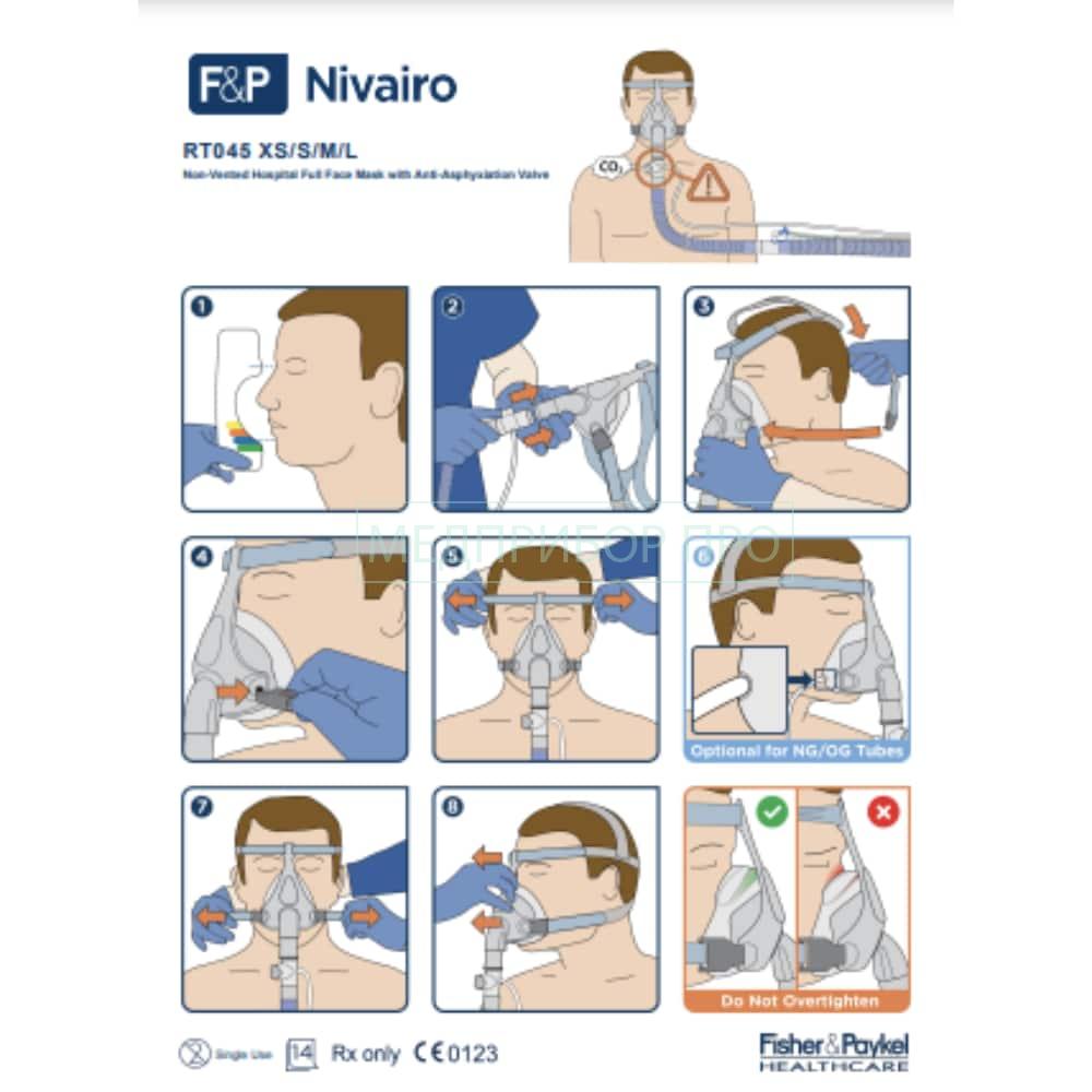 Рото-носовая маска NIVAIRO RT046. png Рото-носовая маска NIVAIRO RT046