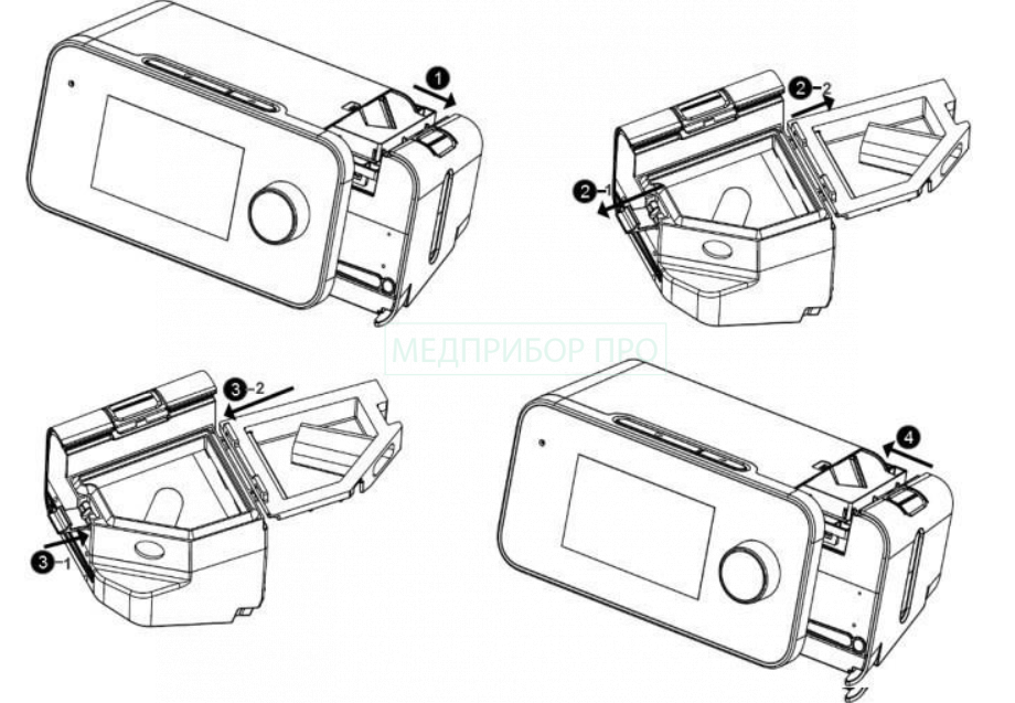 Инструкция по наполнению увлажнителя Инструкция по наполнению увлажнителя