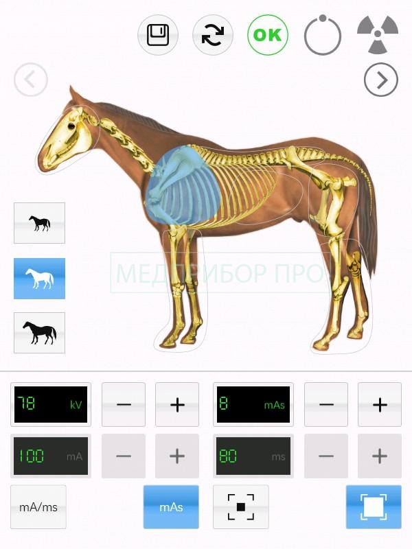VETLIGA PR-5 Vet - цифровая мобильная рентгеновская система
