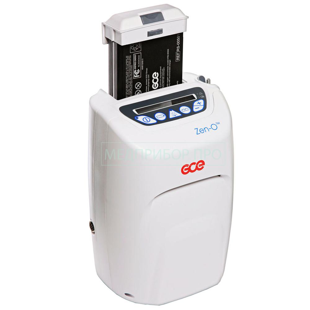 Портативный концентратор с постоянным потоком GCE Zen-O. jpg Портативный концентратор с постоянным потоком GCE Zen-O