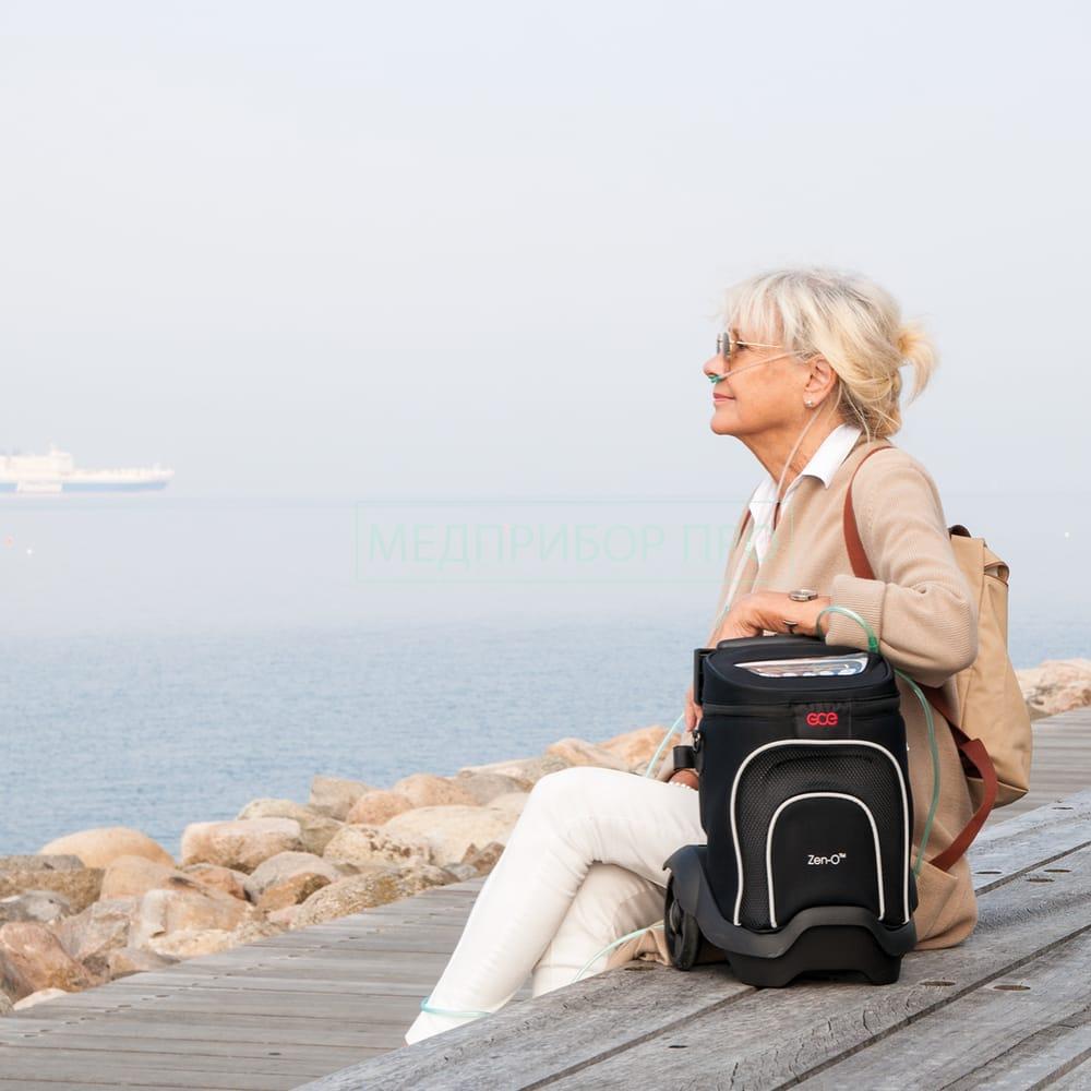 Портативный концентратор с постоянным потоком GCE Zen-O4 Портативный концентратор с постоянным потоком GCE Zen-O4