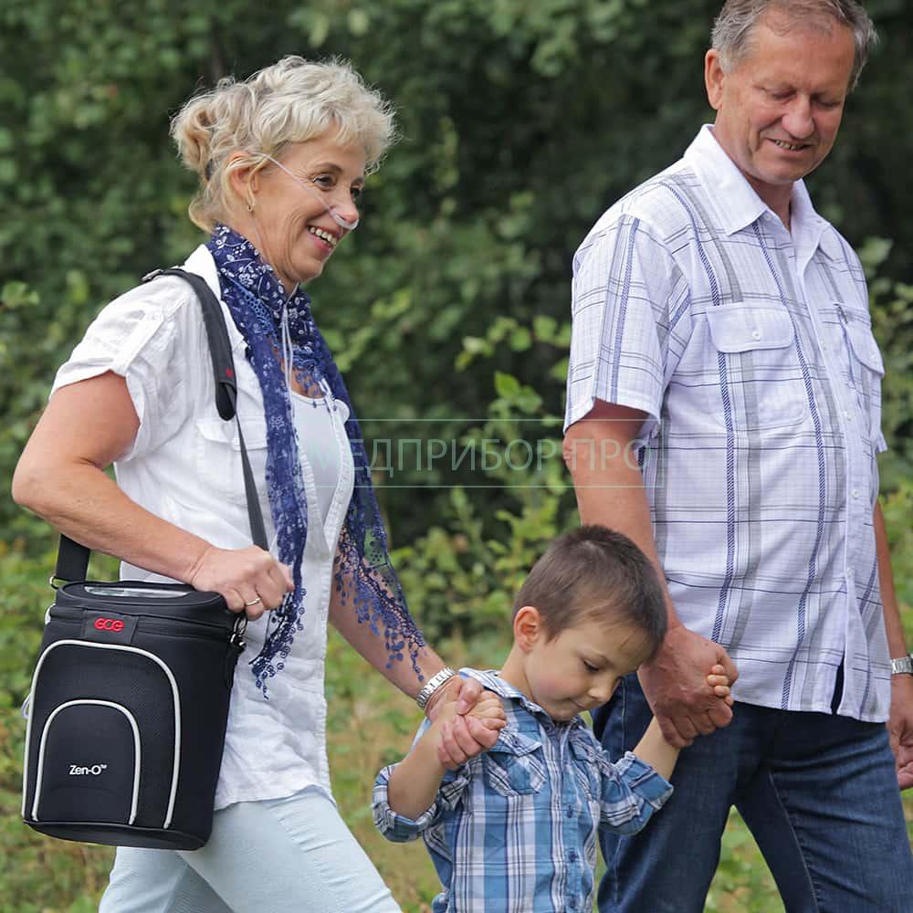 Портативный концентратор с постоянным потоком GCE Zen-O6 Портативный концентратор с постоянным потоком GCE Zen-O