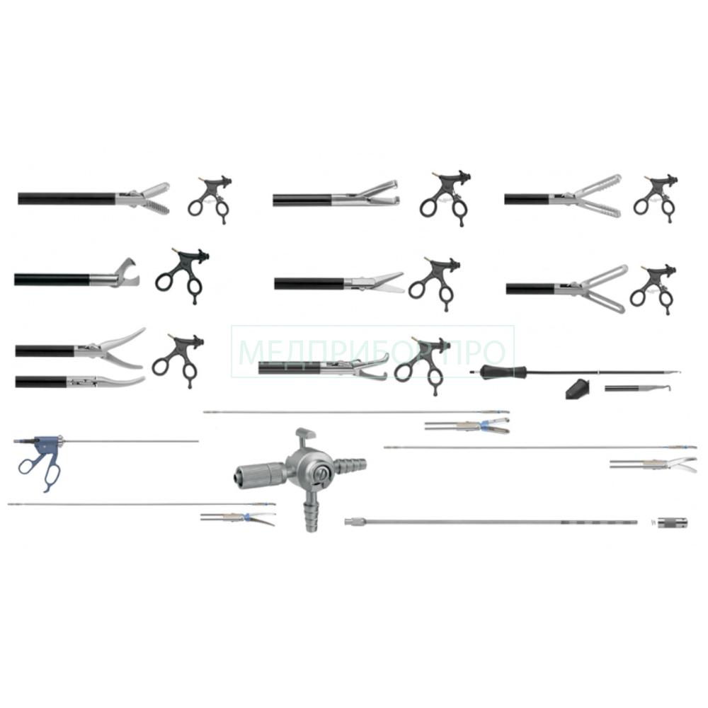 Набор инструментов эноскопических для Холецистэктомии Набор инструментов эноскопических для Холецистэктомии