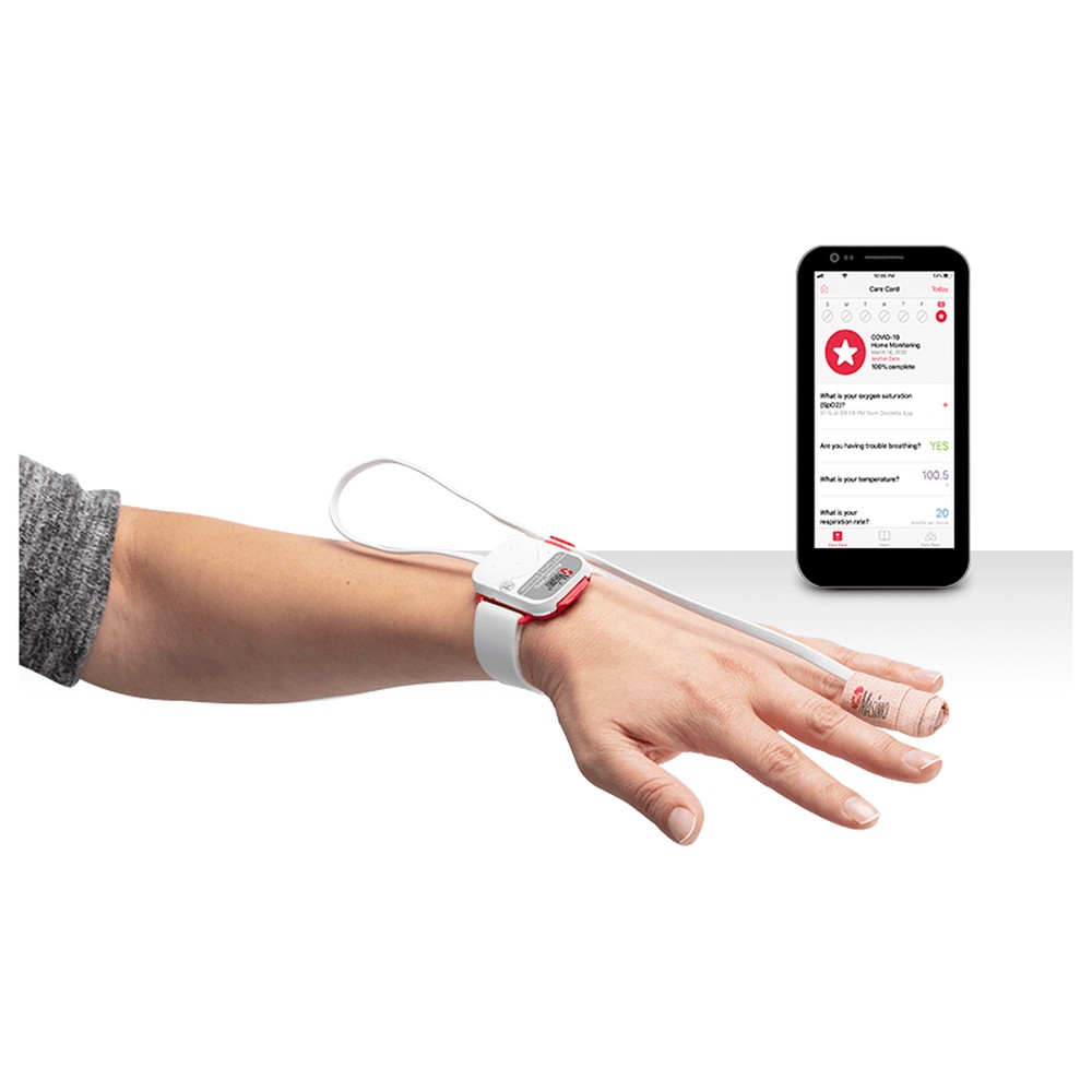 Masimo SafetyNet — телемедицинский пульсоксиметр