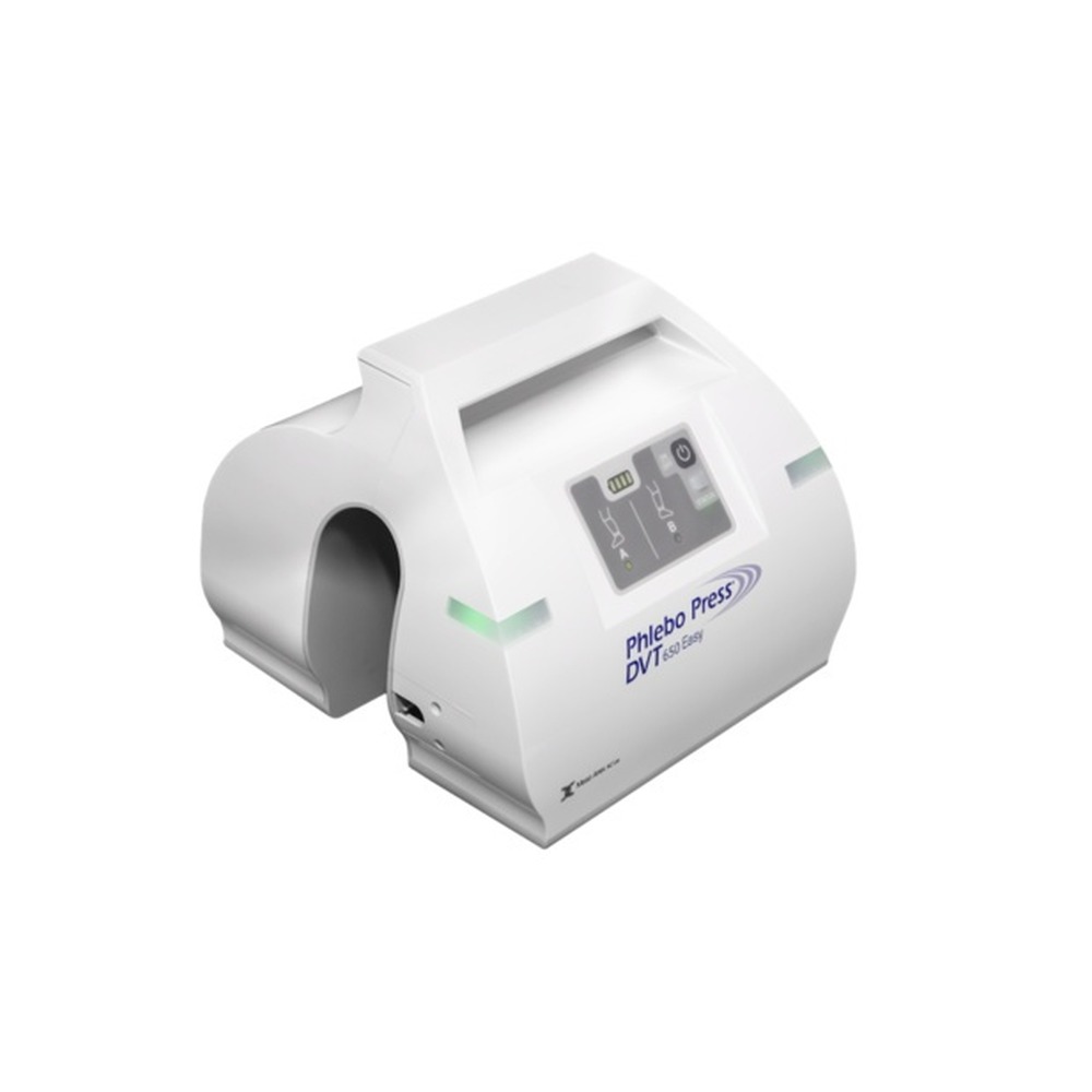 Phlebo Press DVT 650 Easy — ракурс на белом фоне