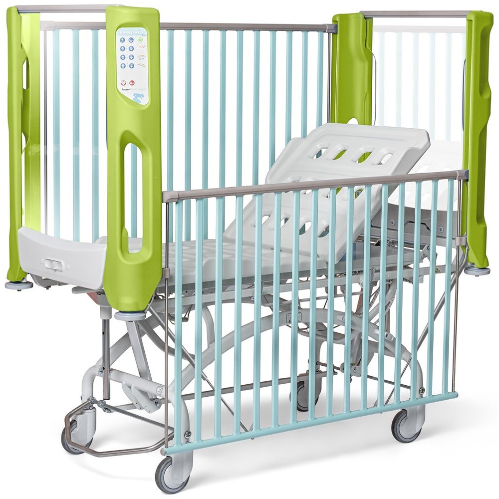 Favero EMBRACE PLUS — педиатрическая кровать с электроприводом высоты