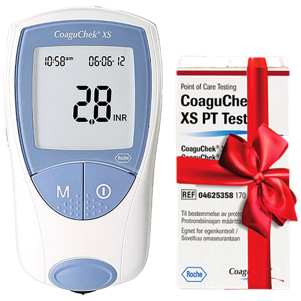 CoaguChek XS — портативный коагулометр Roche