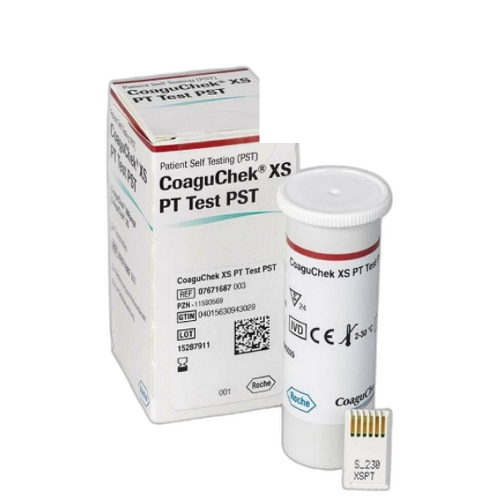 Тест-полоски CoaguChek XS PT Test PST №24