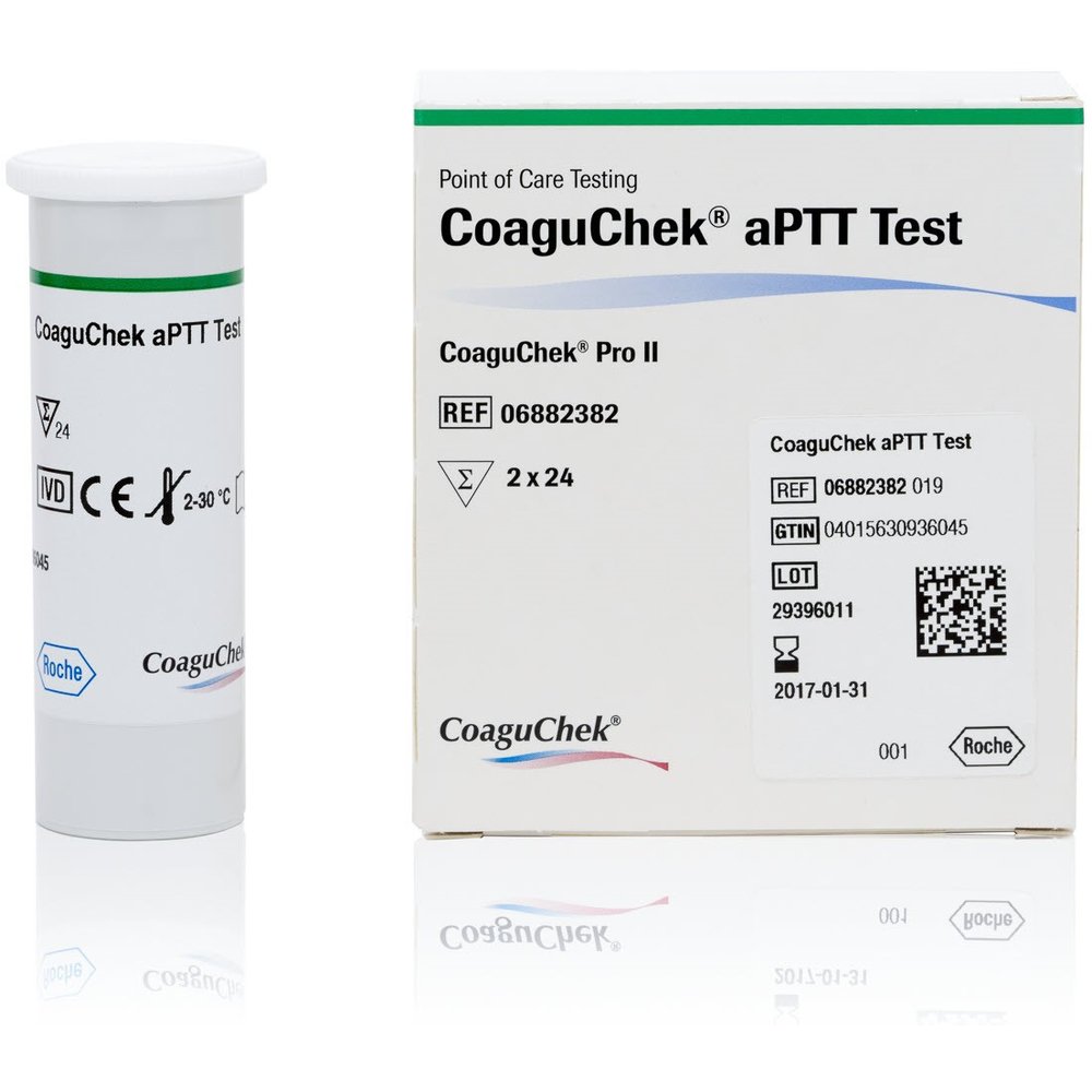 Тест-полоски CoaguChek aPTT Test 2×24 для Pro II