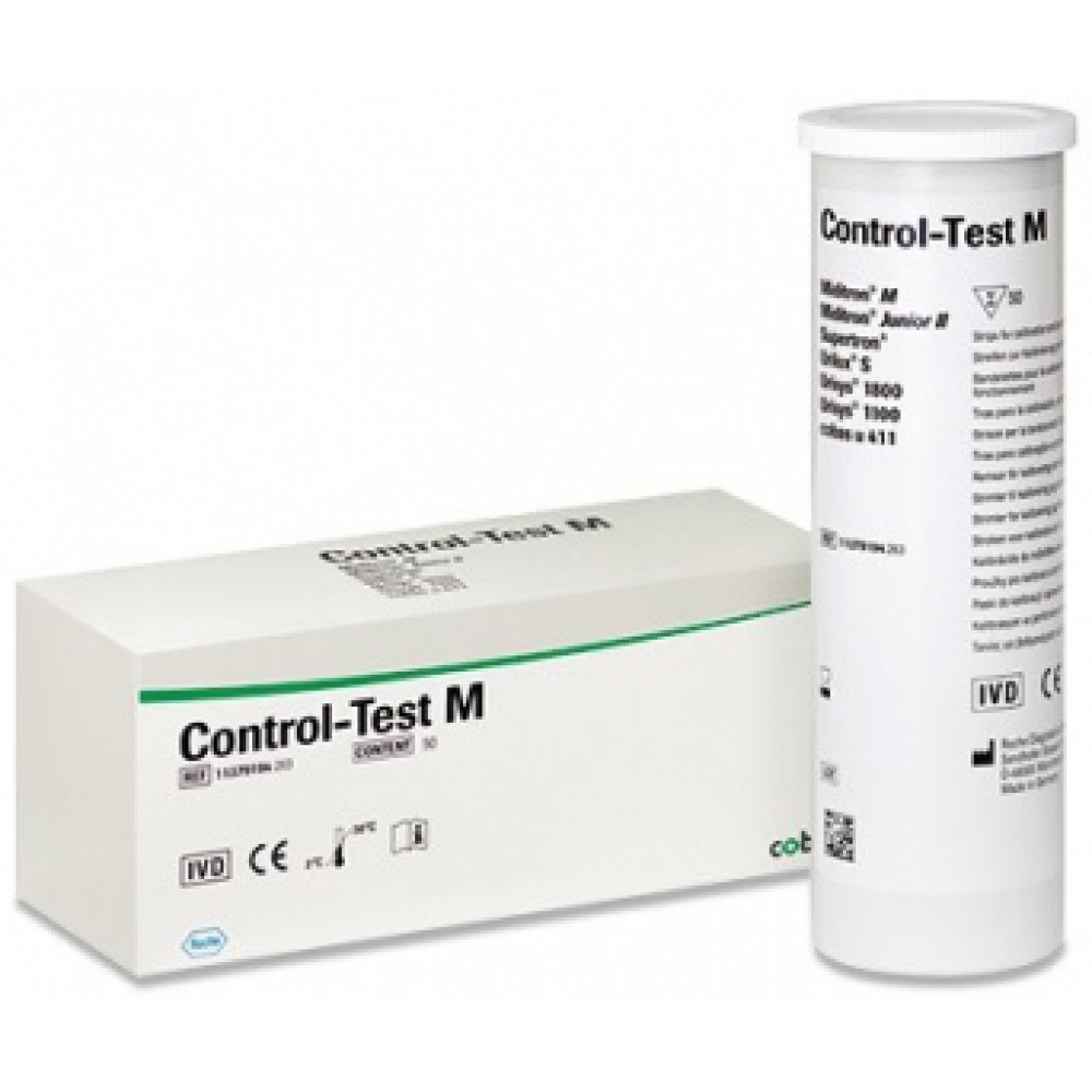 Калибровочные тест-полоски Roche Control-Test M №50