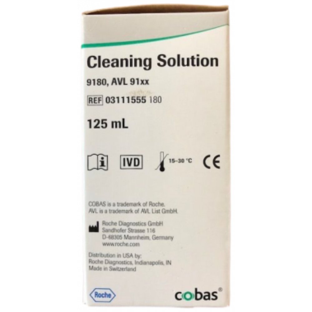 Чистящий раствор Roche Cleaning Solution 125 мл для AVL