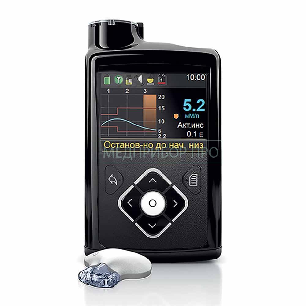 Medtronic MiniMed 640G - инфузионная помпа с мониторингом уровня сахара