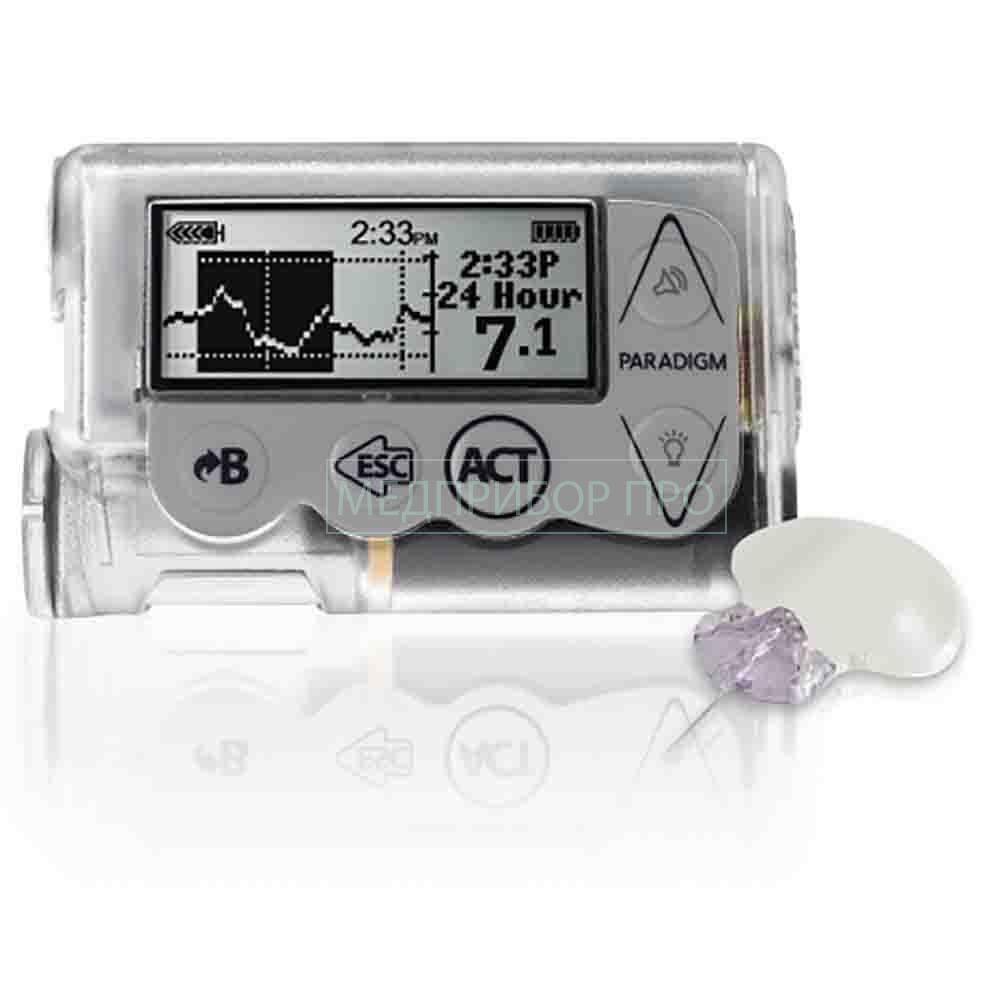 Medtronic MiniMed Paradigm VEO (ММТ-754) - инсулиновая помпа с непрерывным мониторингом