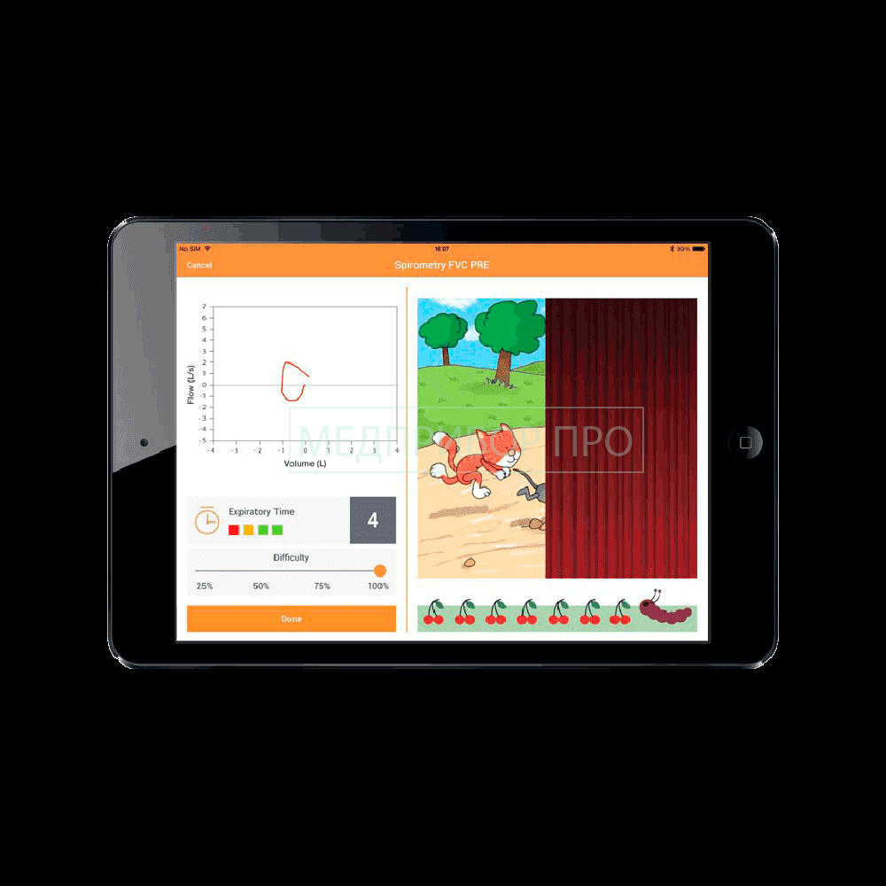 Mir Spirobank II Smart - спирометр для IPAD