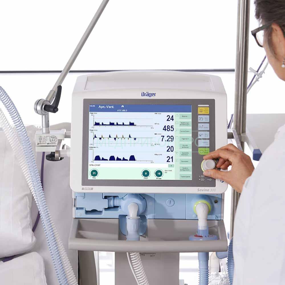 Dräger Savina 300 Select - аппарат ИВЛ