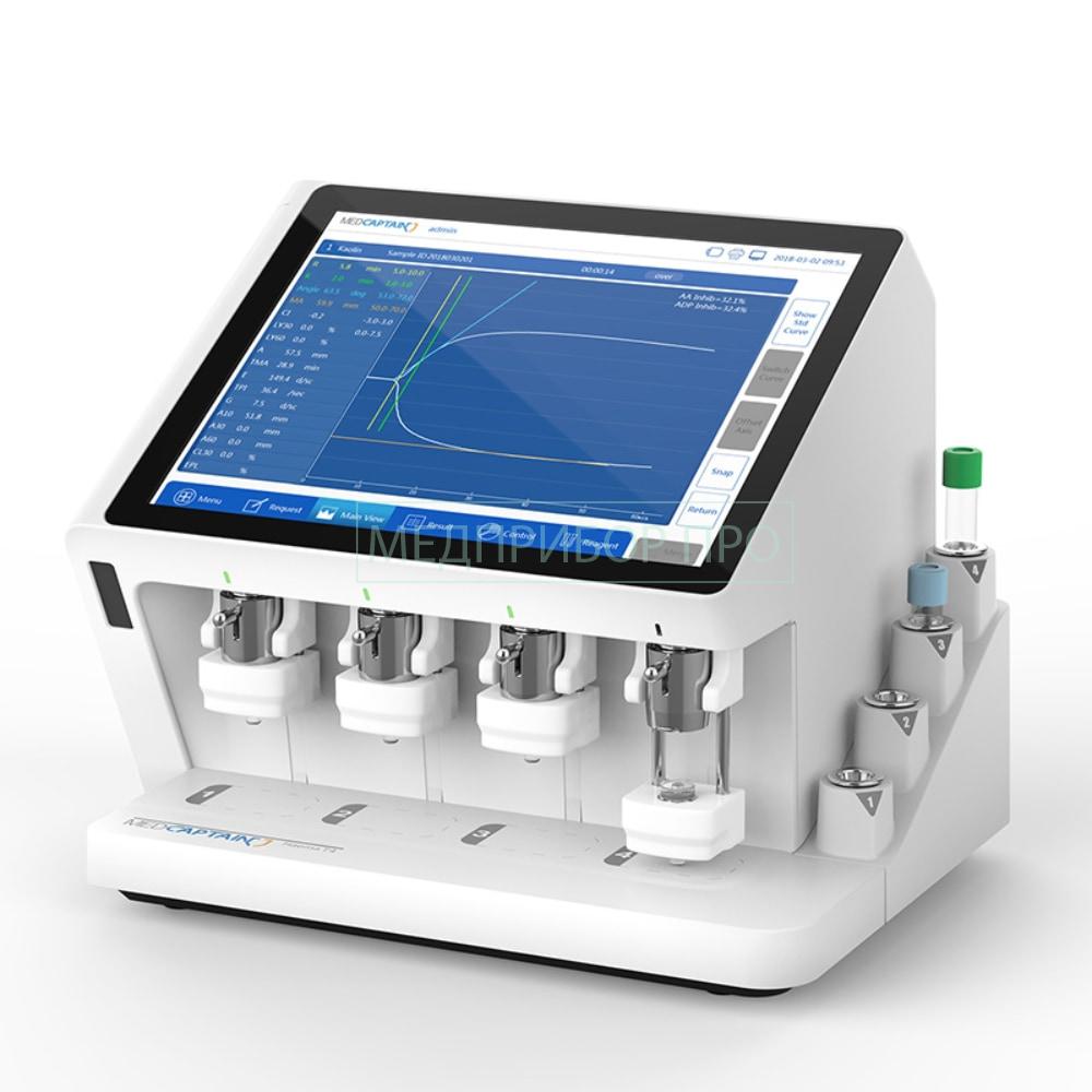Medcaptain Haema T4 - полуавтоматический тромбоэластограф