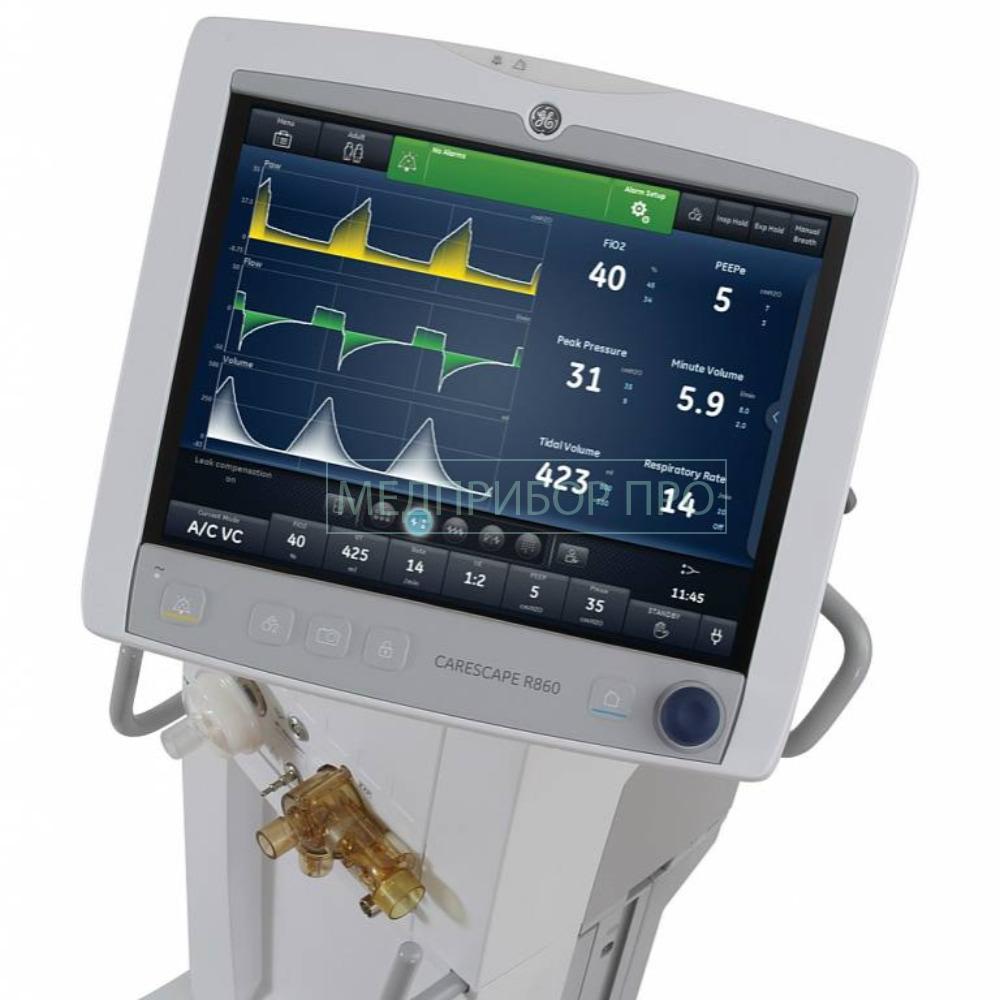 GE Healthcare Carescape R860 - ИВЛ-аппарат.