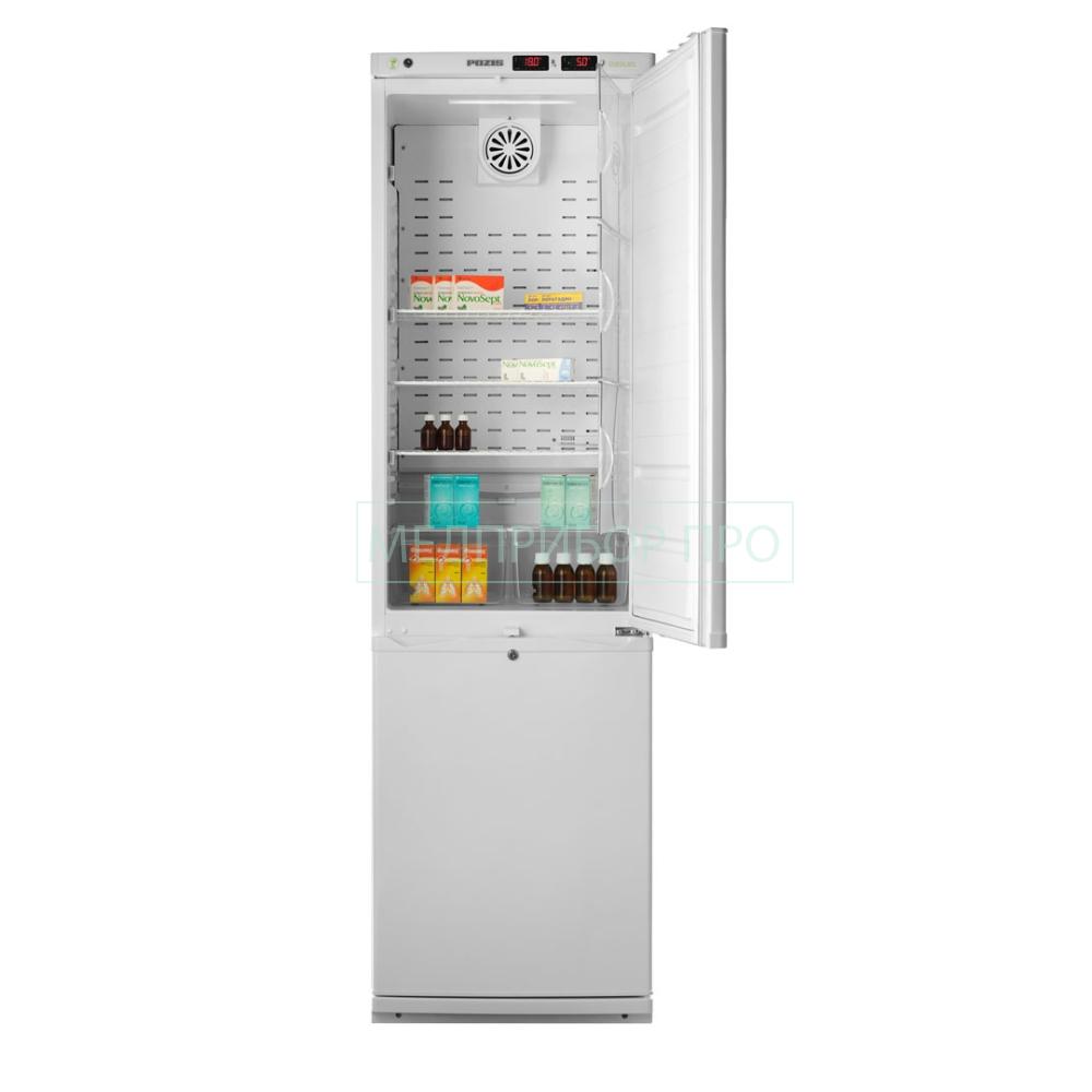 POZIS ХЛ-340 - холодильник комбинированный лабораторный (металл)