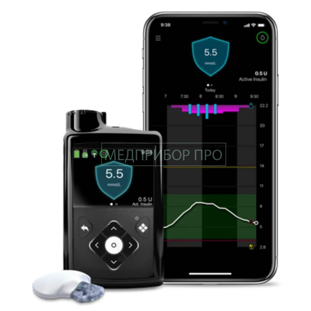 Medtronic MiniMed 780G MMT-1895 - инсулиновая помпа с болюсами автокоррекции