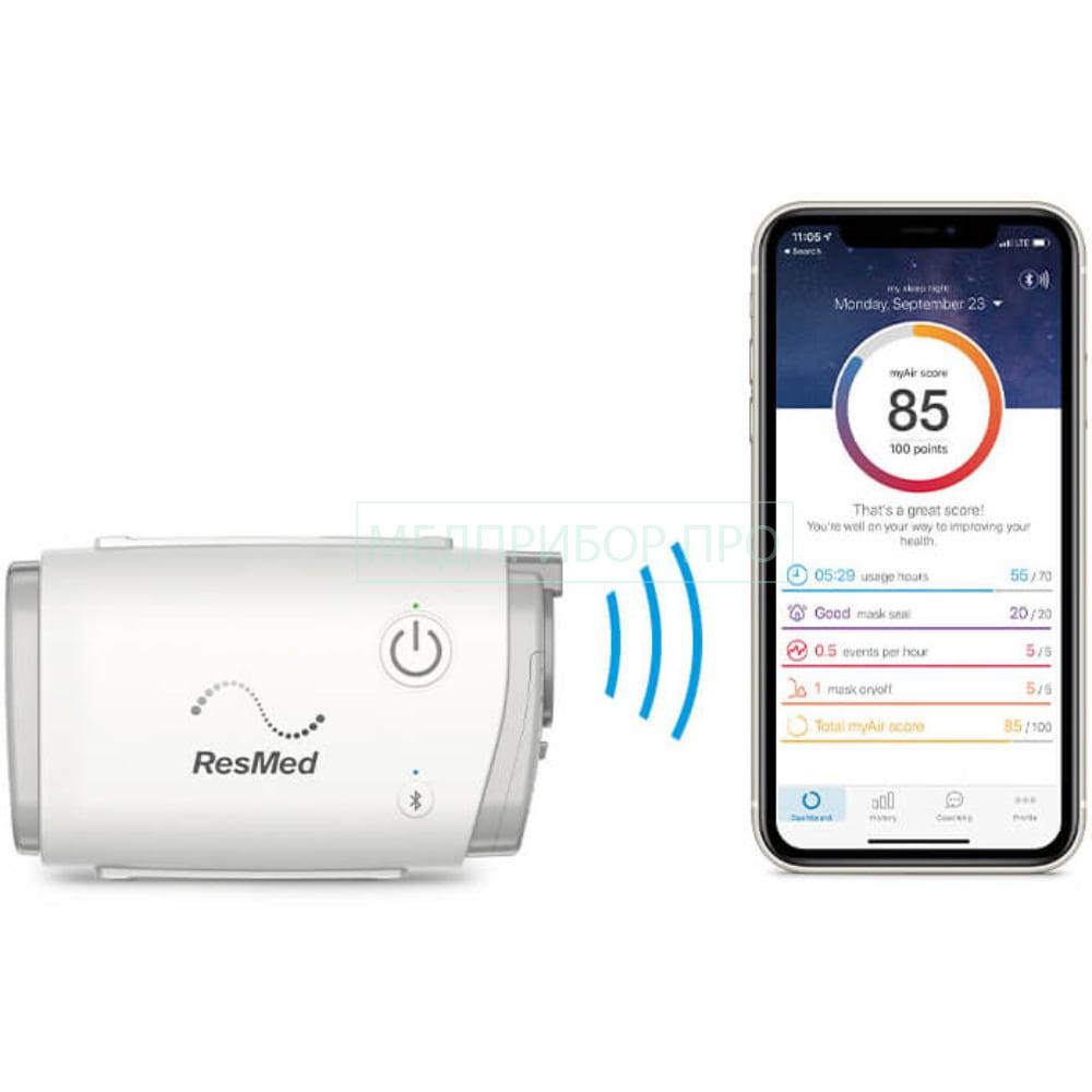 Resmed Airmini - подключение к телефону