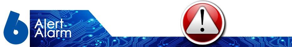 Сигнализация при отключении аппарата или утечке кислорода